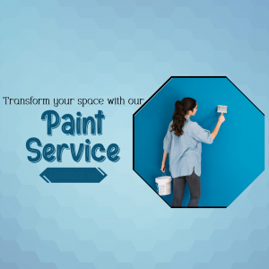 Professional Home Painting Services Creative Design For LinkedIn