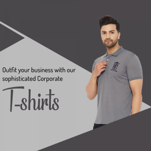 Corporate Branded Polo T-shirts Image For Facebook