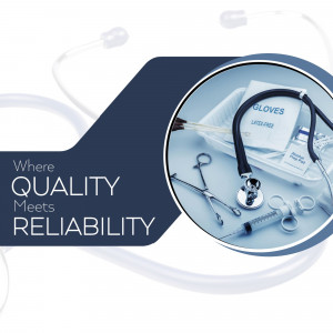 Medical Supplies Quality Assurance Social Media Post For WhatsApp