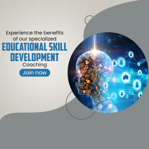 Educational Skill Development Coaching Social Media Post For LinkedIn