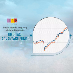 IDFC Tax Advantage Fund performance graph showing tax benefits and capital appreciation