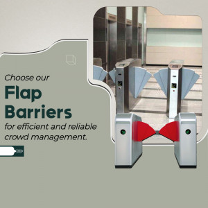 Modern Flap Barrier Entrance Control Systems Design For Telegram