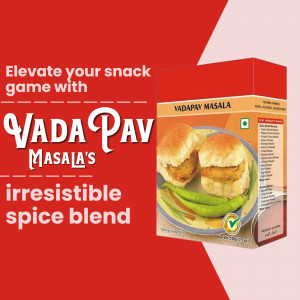 Vada Pav Masala Spice Blend Advertisement Branding Post For Google Business Profile