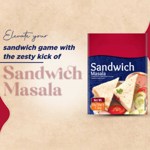 Sandwich Masala Advertisement Branding Post For LinkedIn