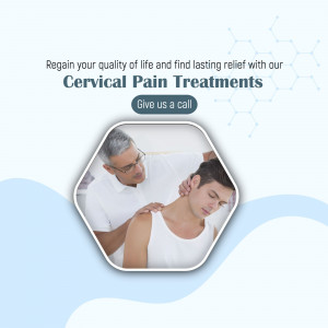 Cervical Pain Treatment Professional Physical Therapy Artwork For Facebook