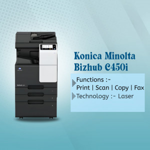 Konica Minolta Bizhub C450i office multifunction laser printer