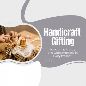 Handicraft Gifting Promotional Graphic Promotional Banner For Telegram