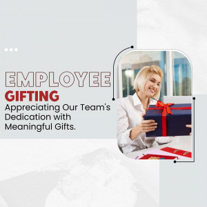 Employee Gifting Appreciation Graphic Template For Facebook