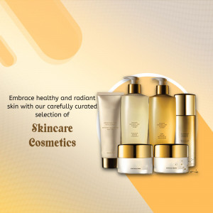 Skincare Cosmetics Collection Artwork For Threads