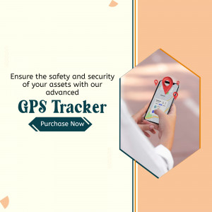 Advanced GPS Tracker For Asset Security Business Poster For Telegram