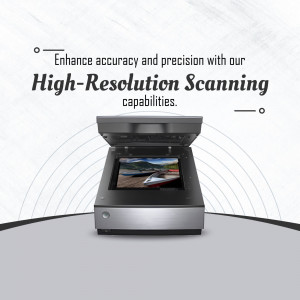Professional office scanner showcasing high-resolution scanning capabilities