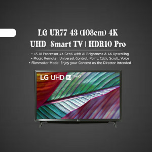 LG UR77 43-inch 4K UHD Smart TV Flyer For Instagram