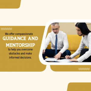 Professional Business Mentorship And Guidance Marketing Image For Twitter
