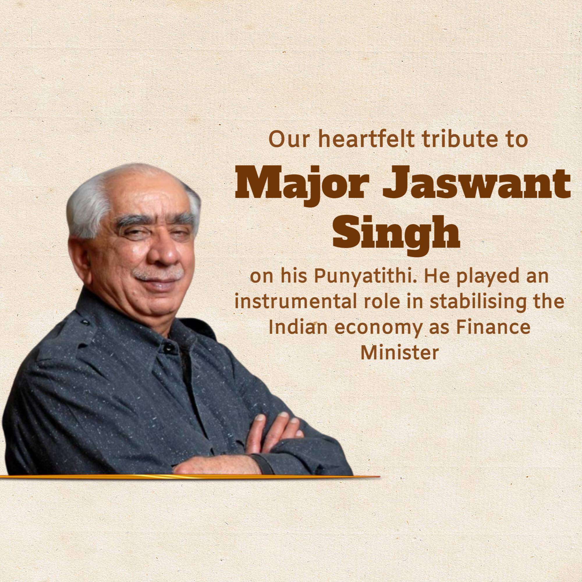 Jaswant Singh Punyatithi
