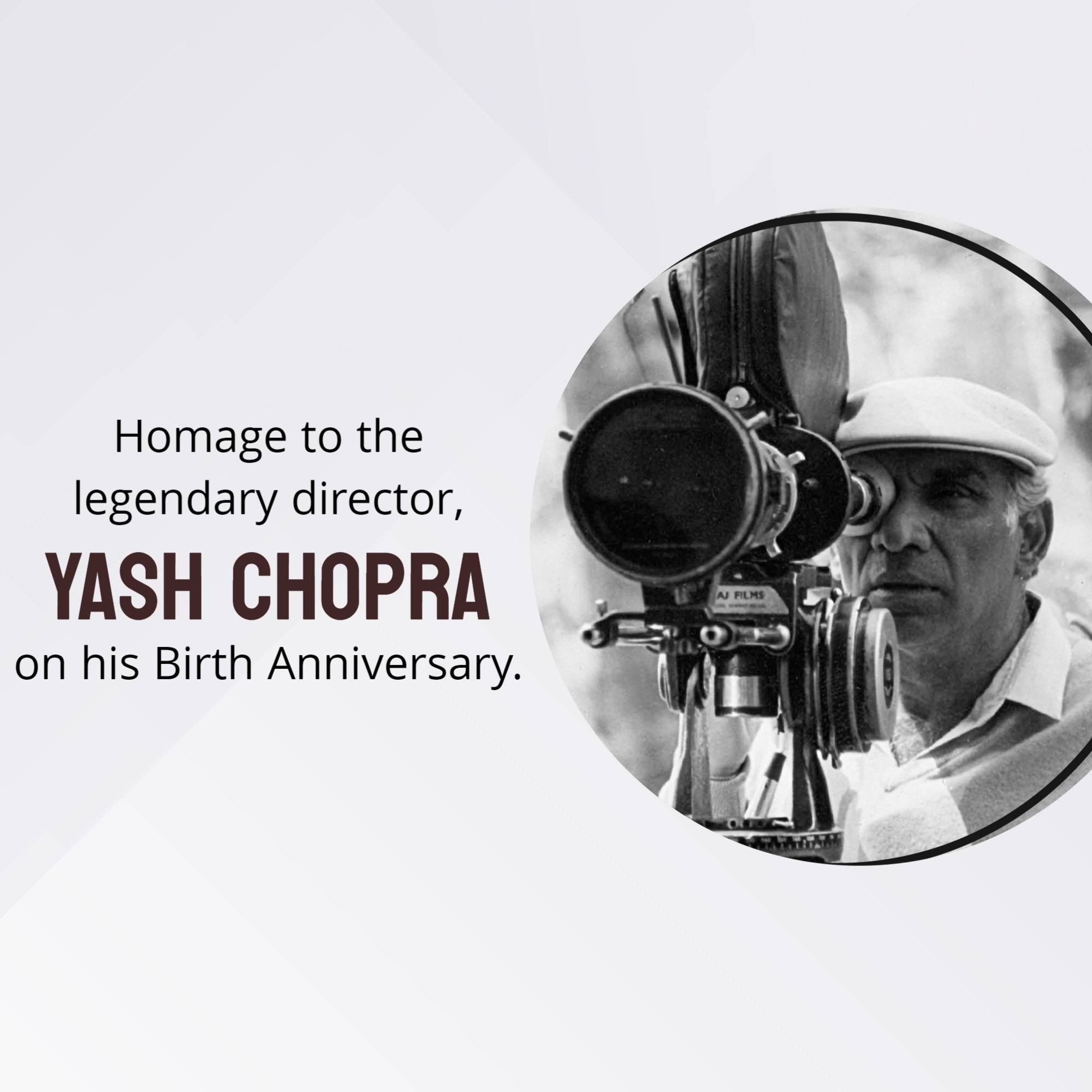 Yash Chopra Birth Anniversary