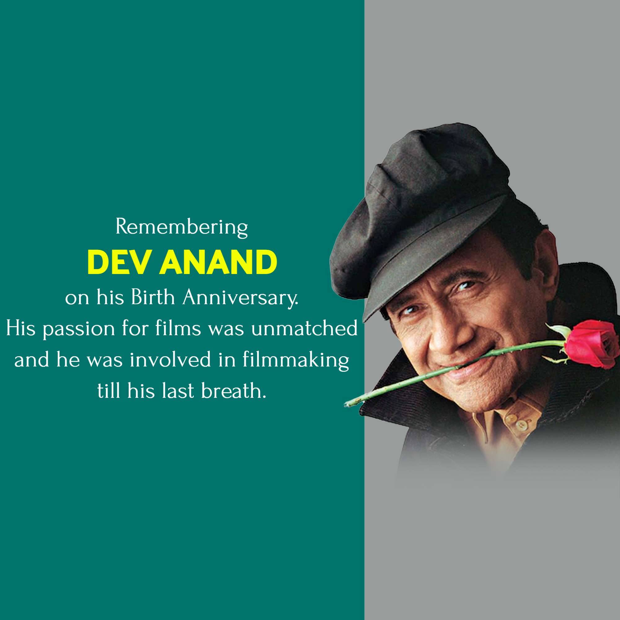 Dev Anand Birth Annivarsary