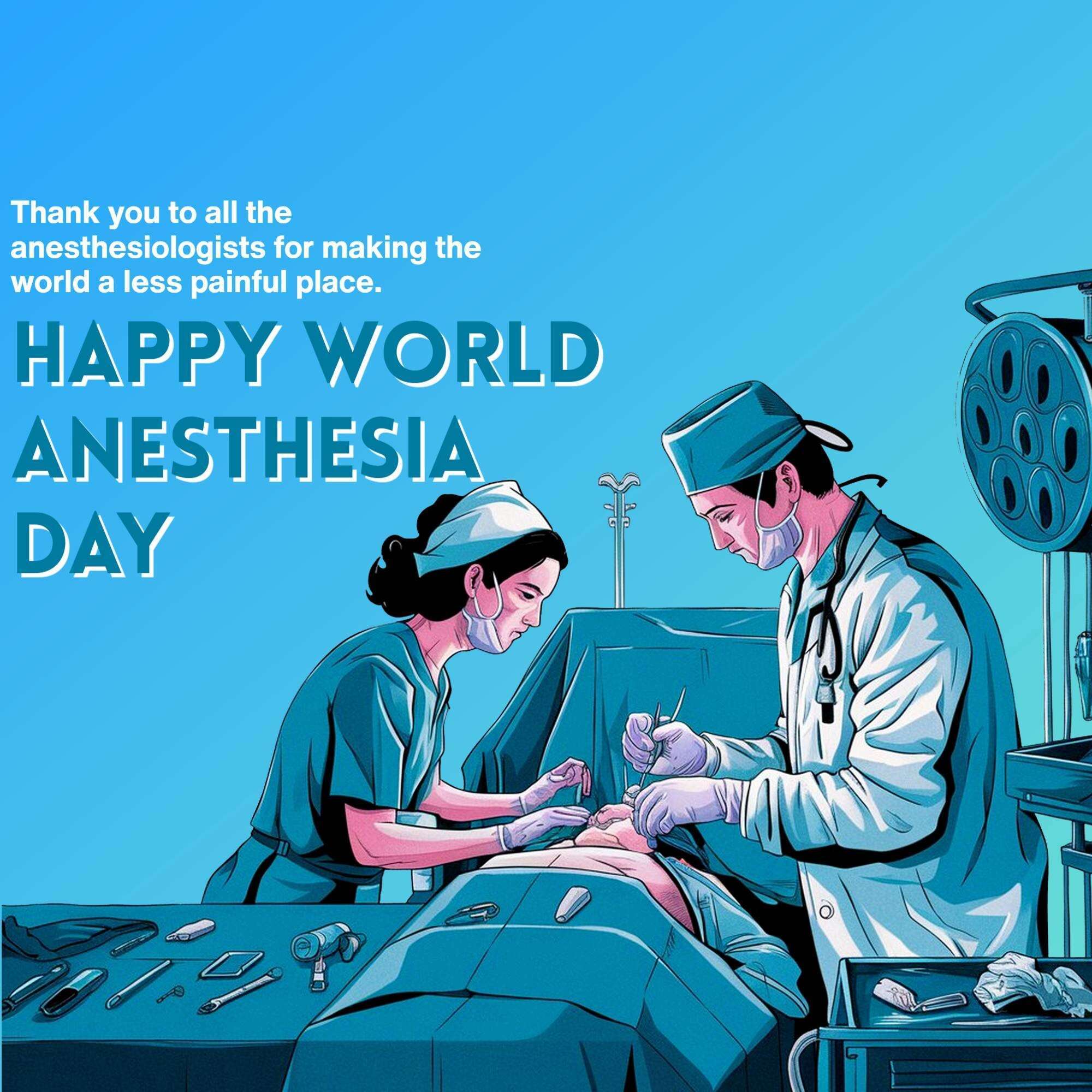 World Anesthesia Day
