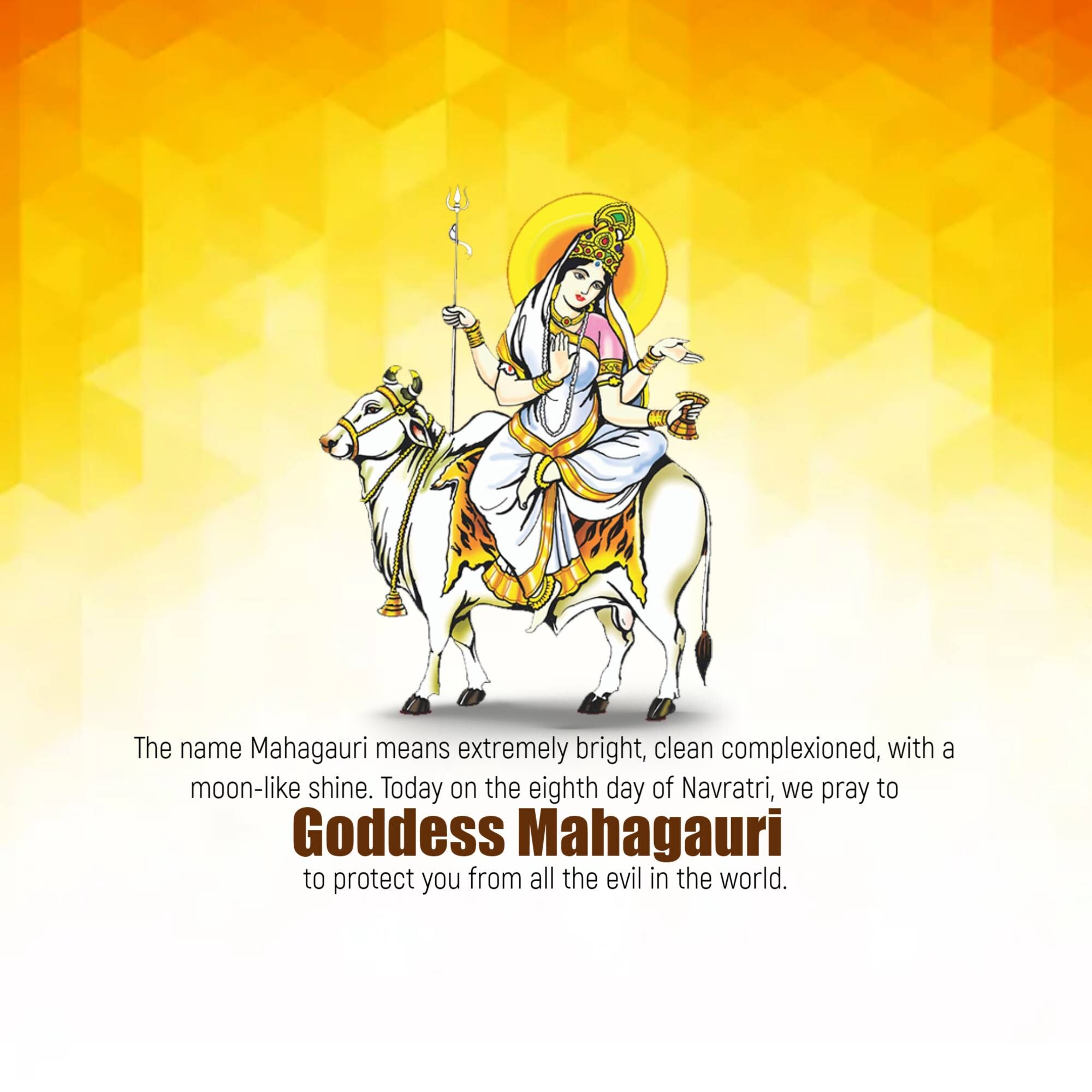 Day-8 Maa Mahagauri