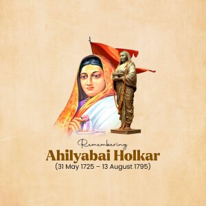 Ahilyabai Holkar Memorial Tribute Advertisement For X