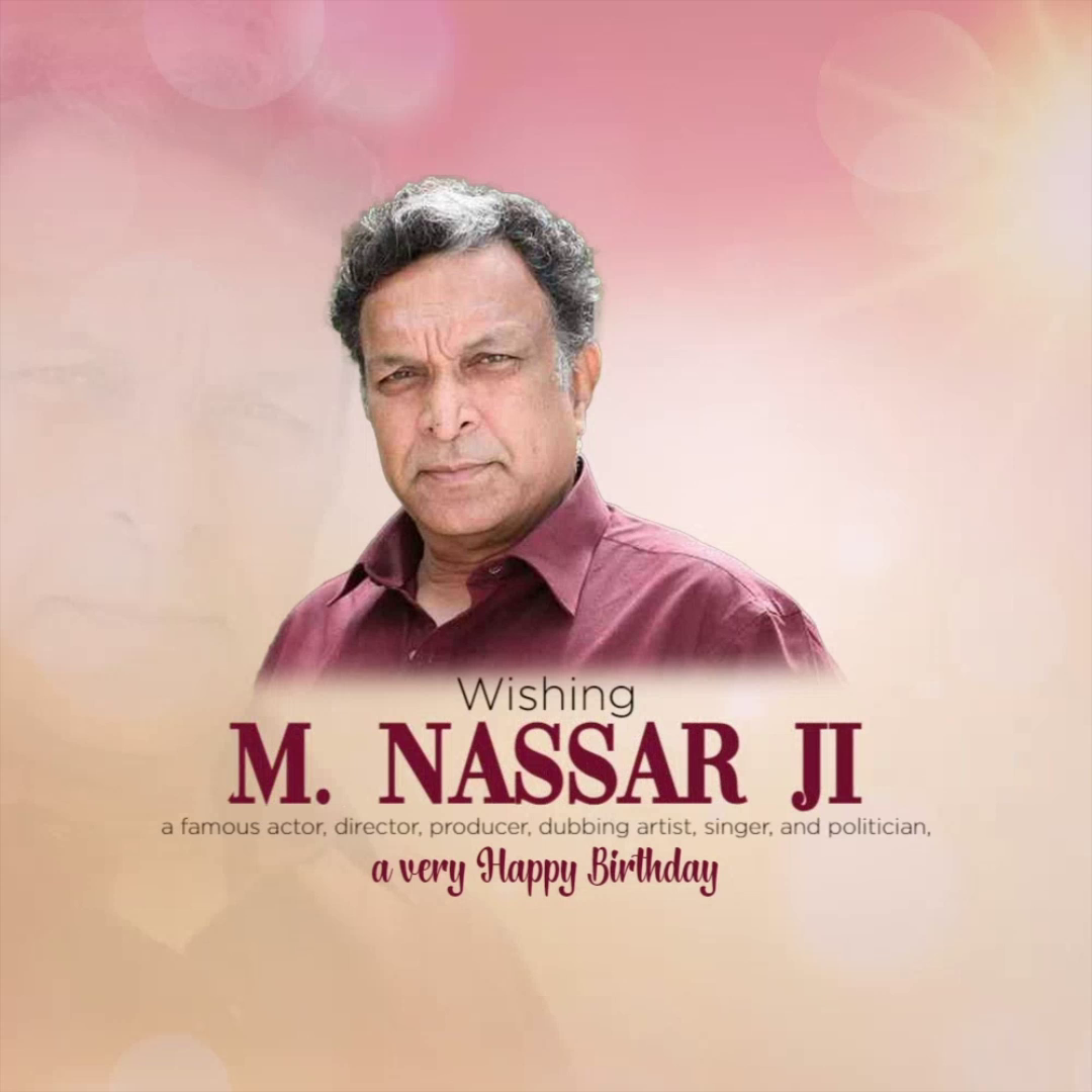 M. Nassar professional portrait for birthday greeting