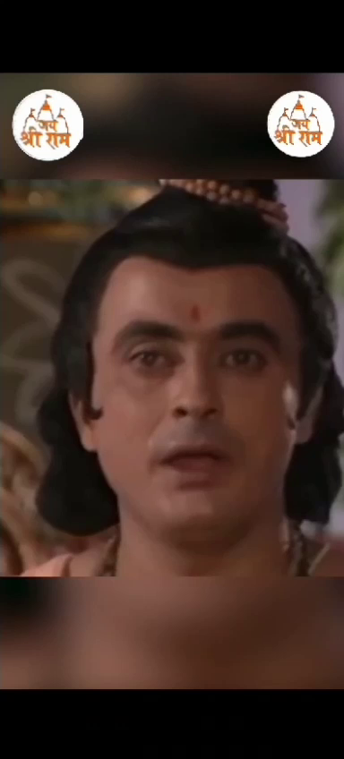 Portrait of Lord Rama from Ramayana television series